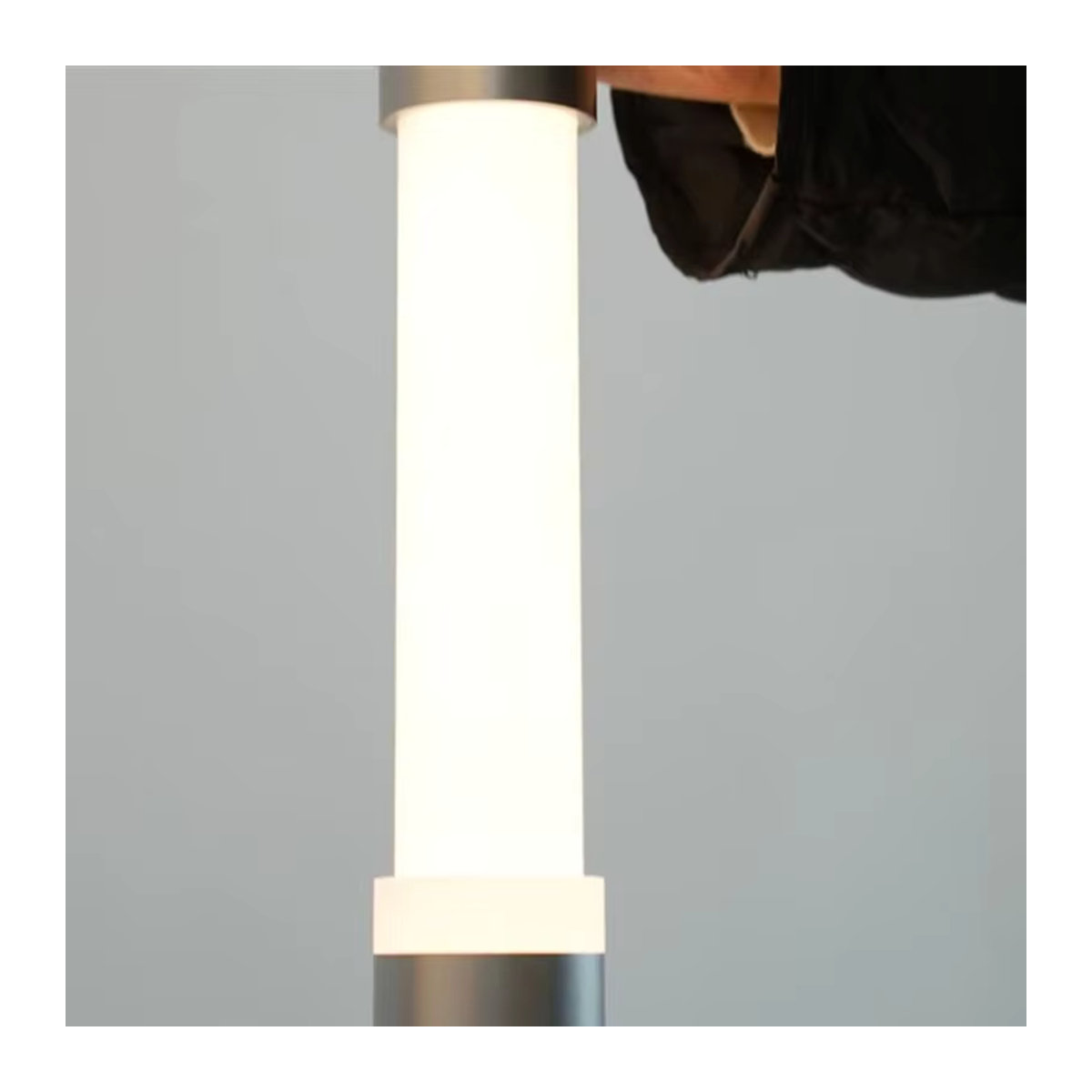 JIANKEXING Italienisches Designer minimalistisches vertikales Standlicht mit Lifting-Touch für Wohnzimmer und Schlafzimmer, Warmweiß 3000k - Bild 4