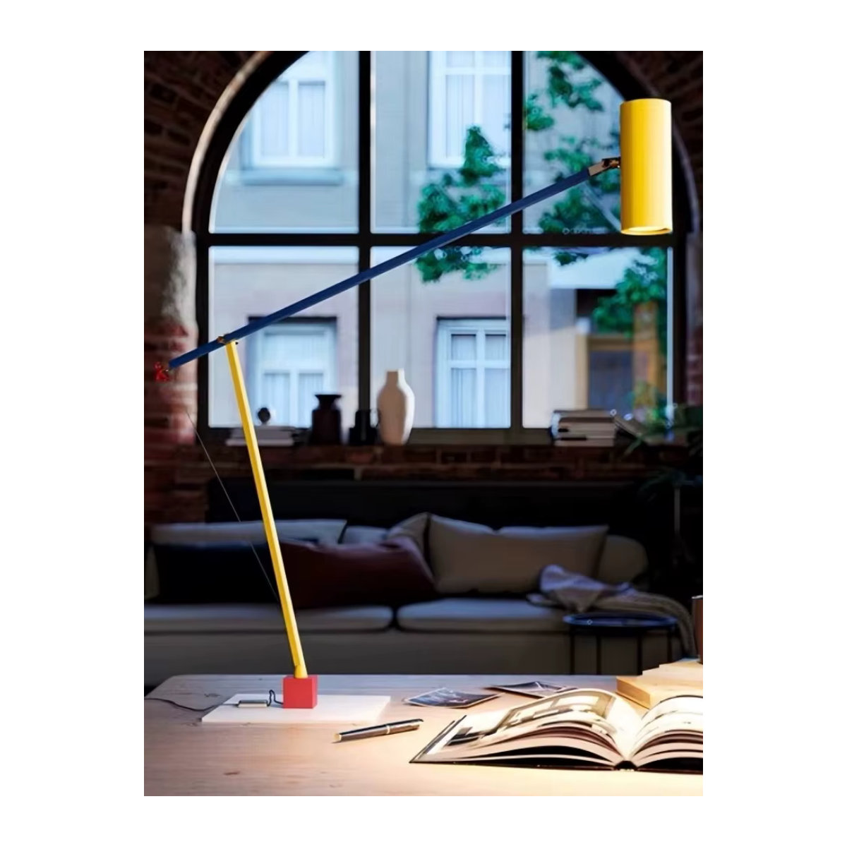 JIANKEXING Nordic Moderne Stehlampe im Memphis-Design für Wohnzimmer und Schlafzimmer - Bild 2