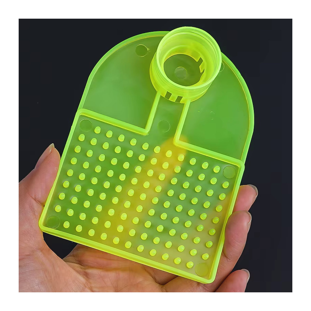 JIECARE Bienen Wasser Feeder mit neuem Design zur internen Fütterung im Bienenstock, Farbe: Grün - Bild 3