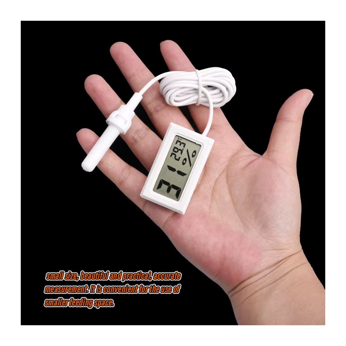 JIECARE Digitaler Bienenstock-Hygrothermograph mit Sensor, Hygrometer und Thermometer für Langstroth und Dadant Bienenstöcke - Bild 4