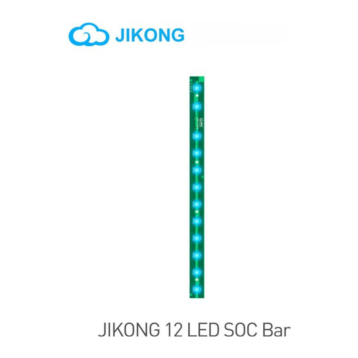JIKONG 12 LED SOC-Leiste zur Anzeige des Batteriestands von 10% bis 100% für alle JIKONG Smart BMS, Länge: 300 mm - Bild 1
