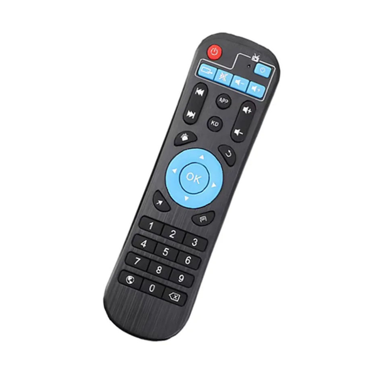 JingTider Universelle IR-Fernbedienung für T95 Max Plus Android Smart TV Box, Schwarz - Bild 3
