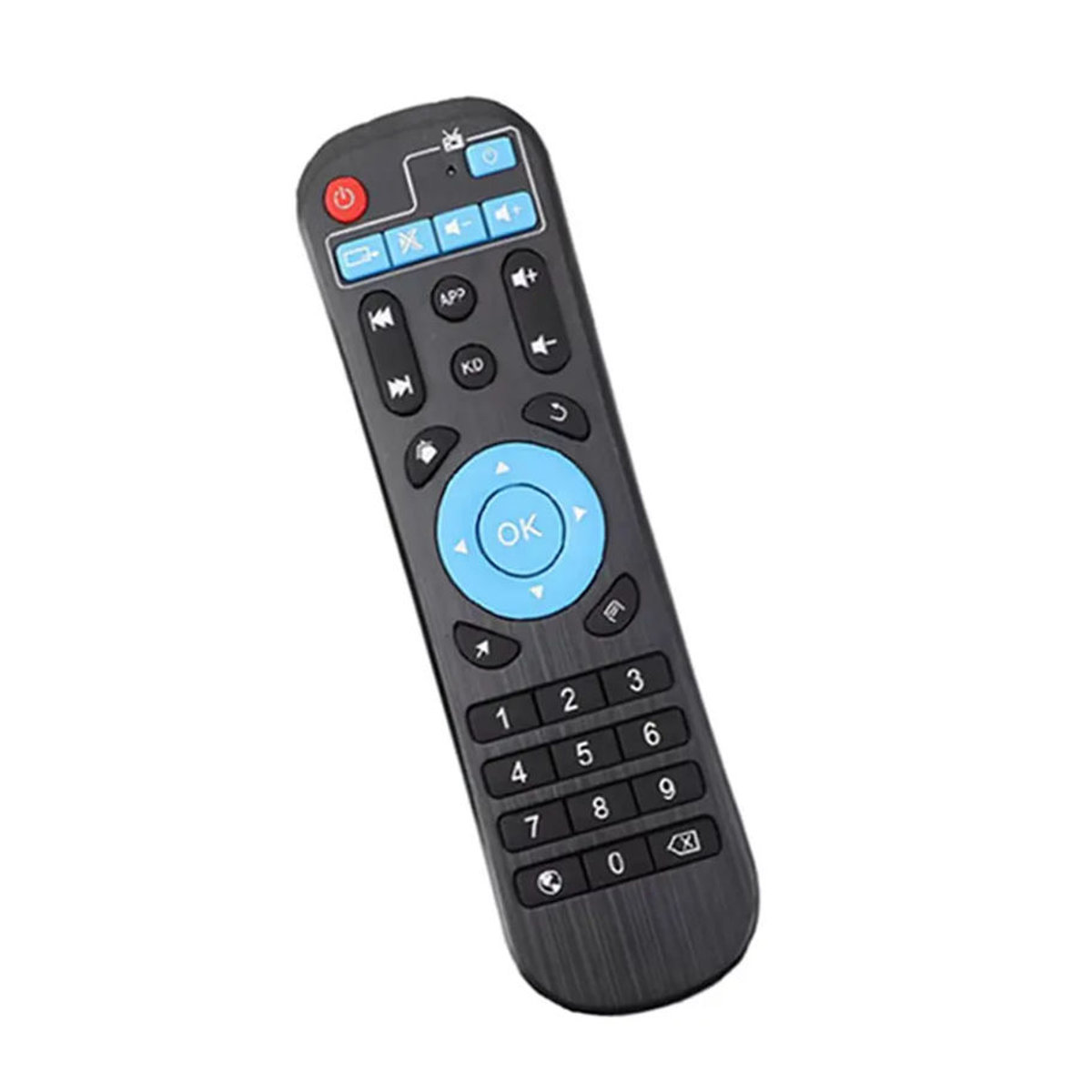 JingTider Universelle IR-Fernbedienung für T95 Max Plus Android Smart TV Box, Schwarz - Bild 4