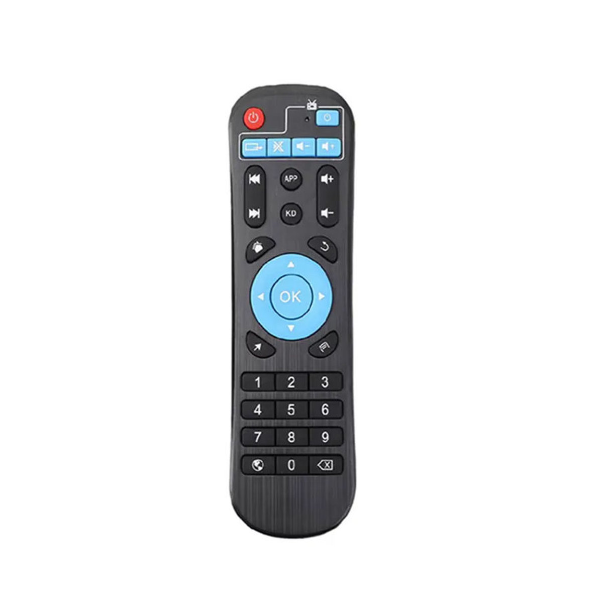 JingTider Universelle IR-Fernbedienung für T95 Max Plus Android Smart TV Box, Schwarz - Bild 6