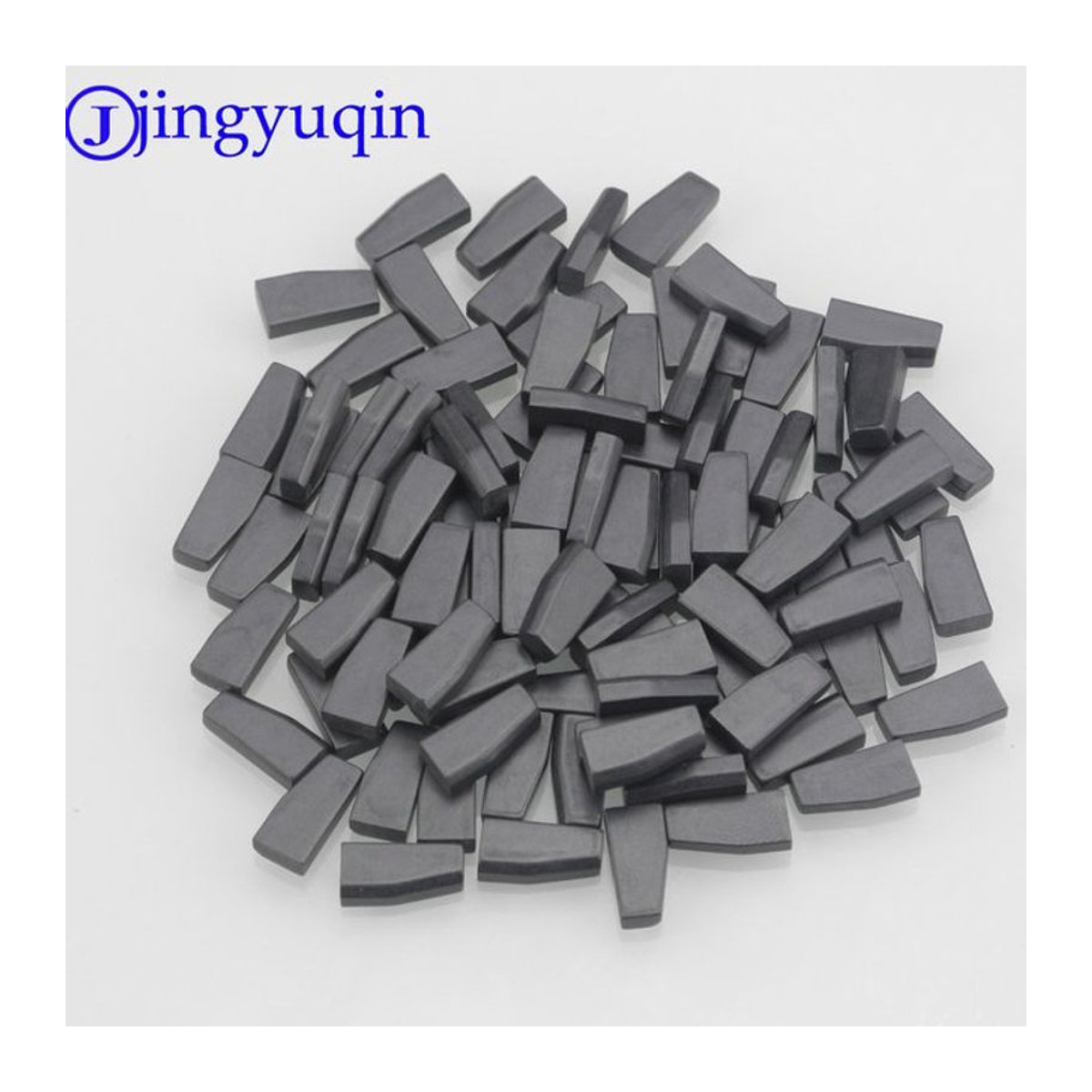 Jingyuqin Transponder Blank Set 10er Pack PCF7936AS ID46 Tango Chip in Schwarz für Honda Hyundai Kia Mitsubishi Nissan Citroen Peugeot - Bild 1