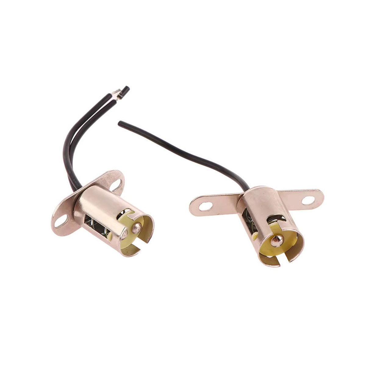 JINHF LED Glühbirne für Auto Bremslicht und Blinker mit BAY15D BA15S Fassung und Drahtadapter - Bild 2