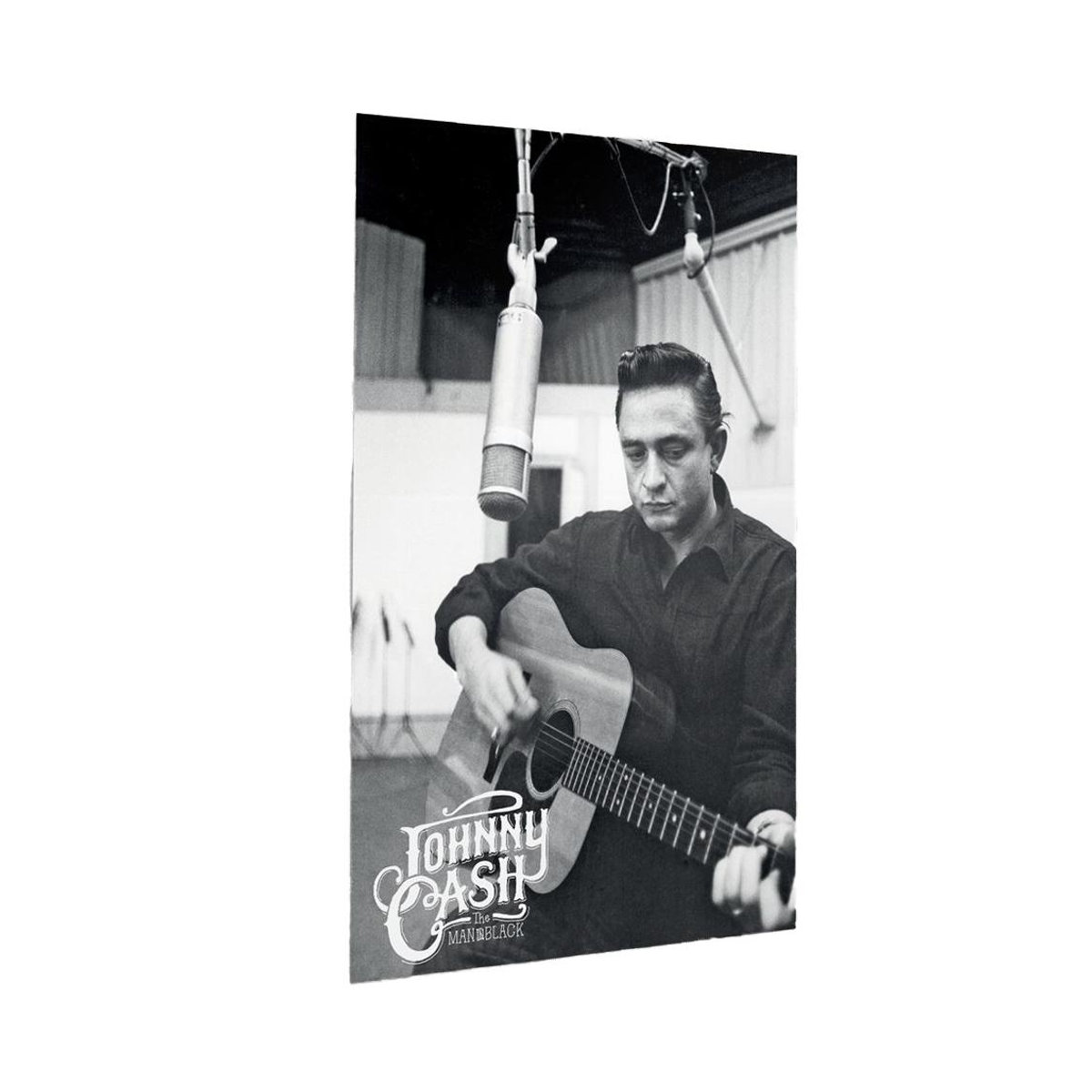 Johnny Cash Studio Maxi Papierposter, Schwarz, Breite: 91,5 cm - Bild 2