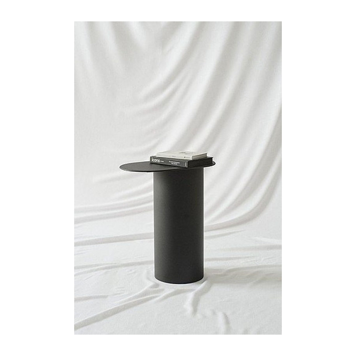 Jotex Beistelltisch Organisch in Schwarz, Minimalistisch, B: 51 cm - Bild 1