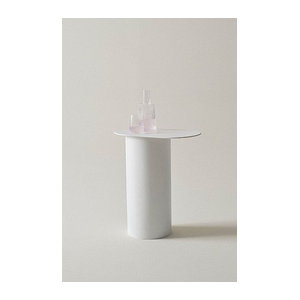 Jotex Beistelltisch Organisch in Weiß Minimalistisch B: 51 cm, H: 60 cm