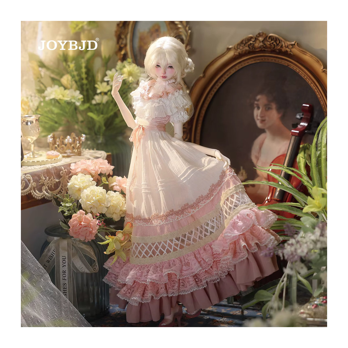 Joybjd 1/4 Leila Fullset BJD Puppe im Ölgemälde-Stil aus Harz - Bild 5