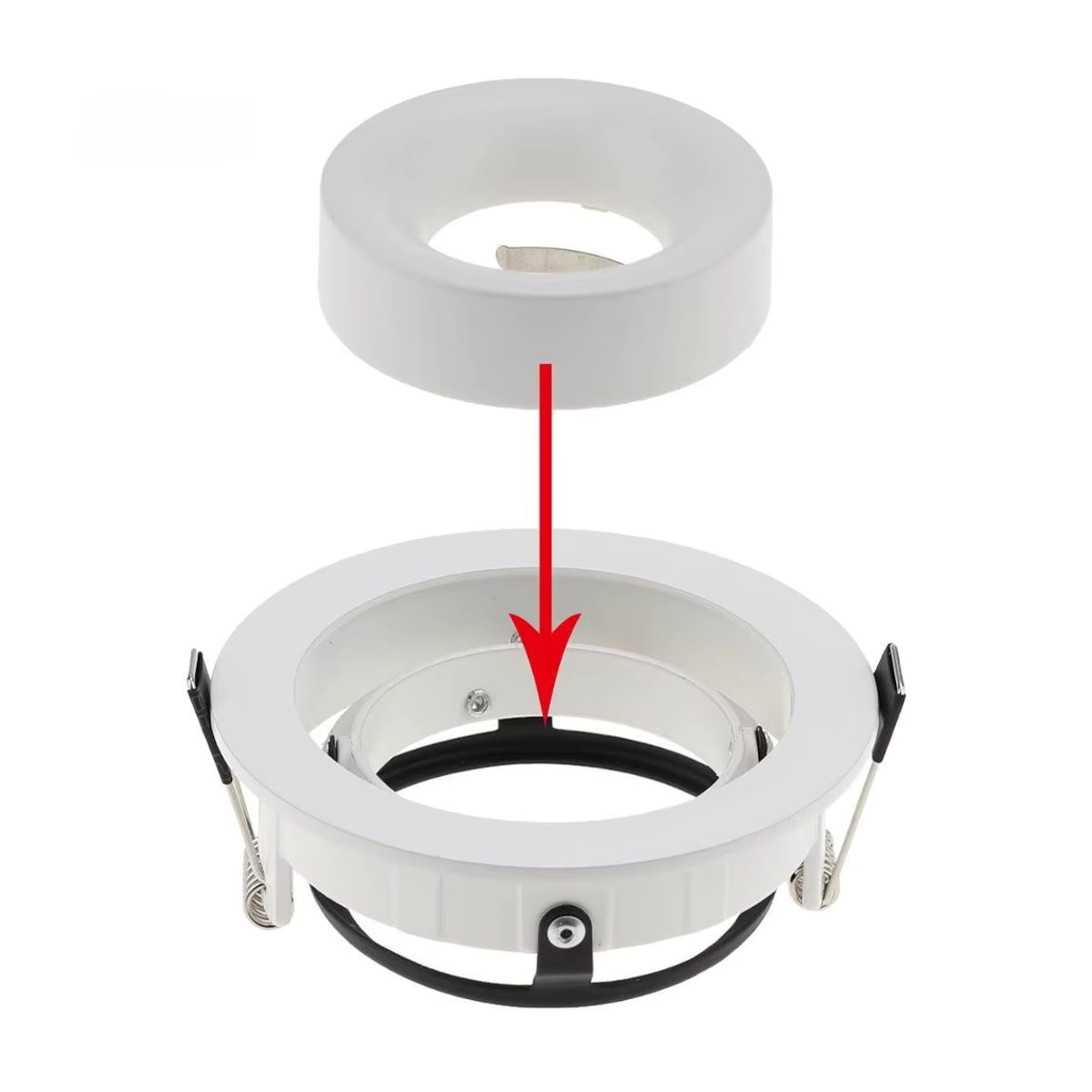 Joyinled Minimalistischer LED-Strahler GU10 MR16 als verstellbare Einbau-Downlight-Deckenleuchte - Bild 2