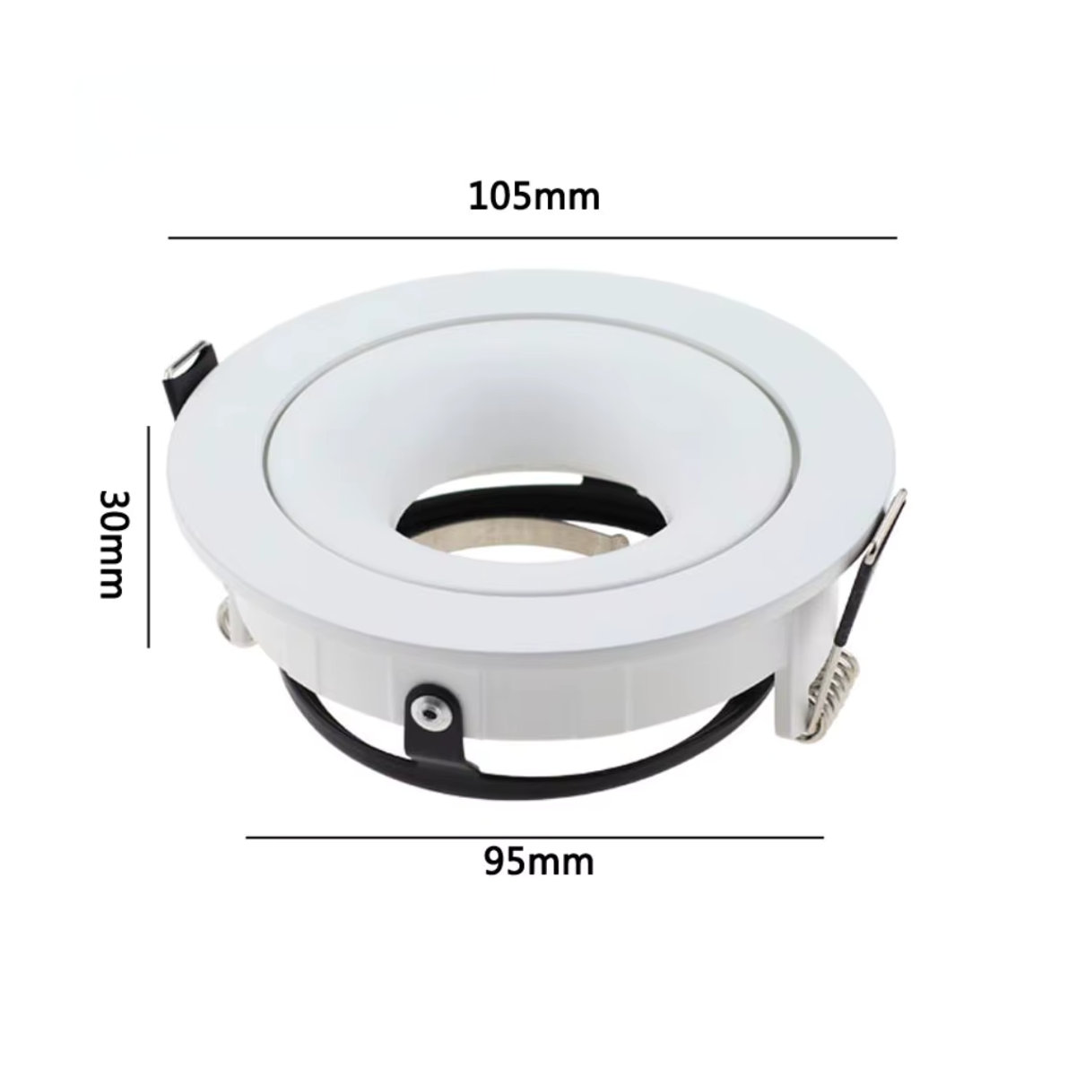 Joyinled Minimalistischer LED-Strahler GU10 MR16 als verstellbare Einbau-Downlight-Deckenleuchte - Bild 3