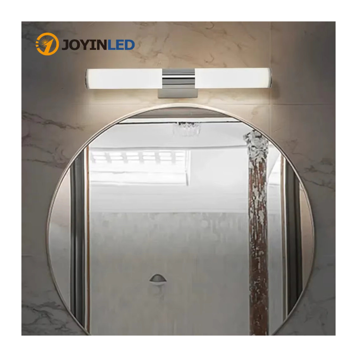 JOYINLED Moderne LED Wandlampe für Badezimmer und Spiegel in Chrom mit 22W - Bild 2