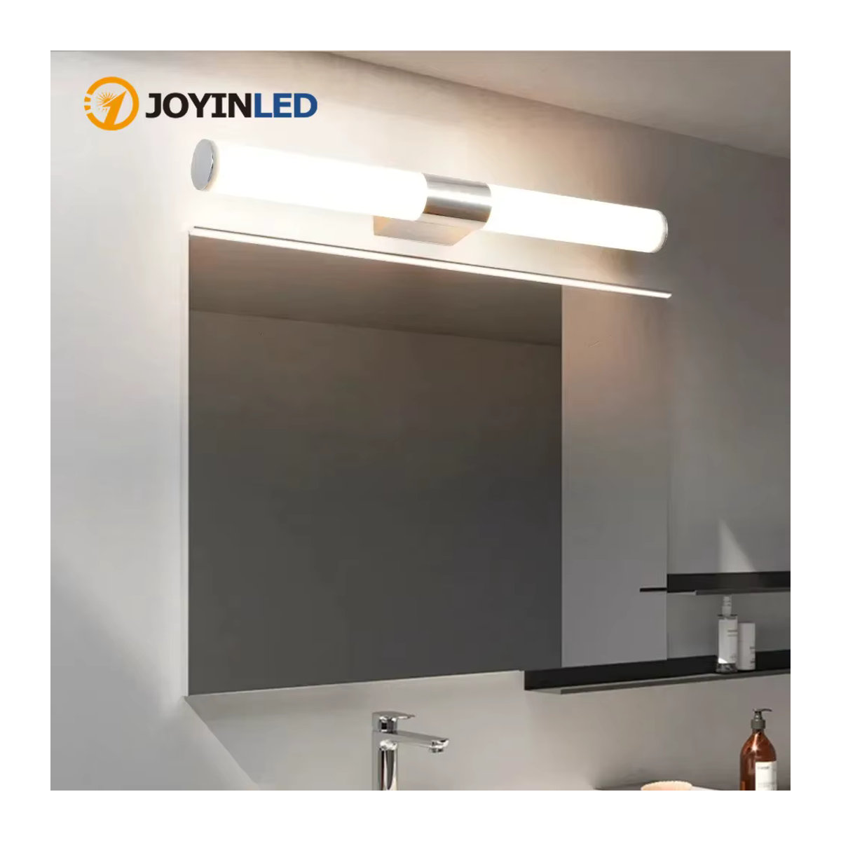 JOYINLED Moderne LED Wandlampe für Badezimmer und Spiegel in Chrom mit 22W - Bild 3