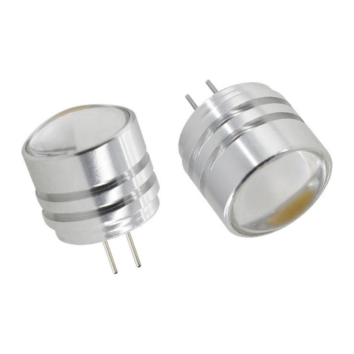 JOYPINJ 10 Stück G4 COB LED Strahler 2 W Kristall-LED-Birnen DC12 V für Halogen-Kronleuchter - Bild 1