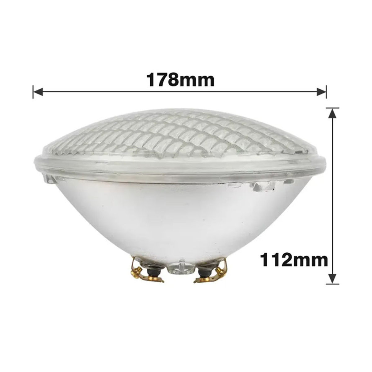 JOYPINJ IP68 PAR56 RGB LED Unterwasserlampe für Schwimmbad und Brunnen, 18W Außenstrahler in Weiß, Blau oder Bunt - Bild 2