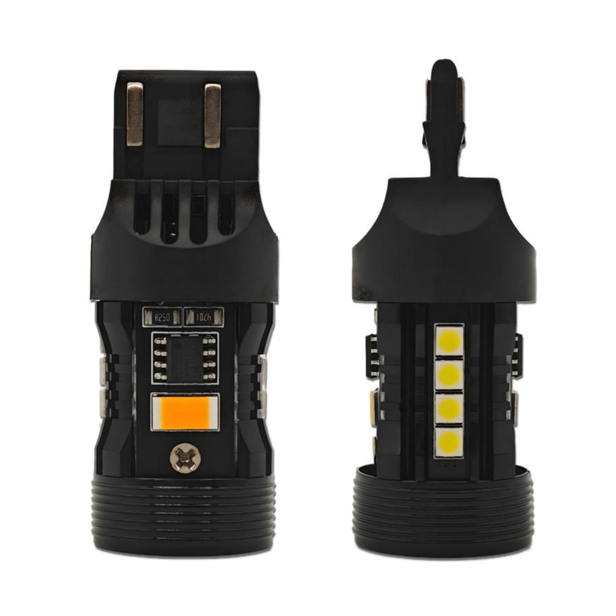 JP Off-Road 2er Set W21/5W 7443 LED-Birnen 12V mit zwei Farben in Kaltweiß - Bild 4