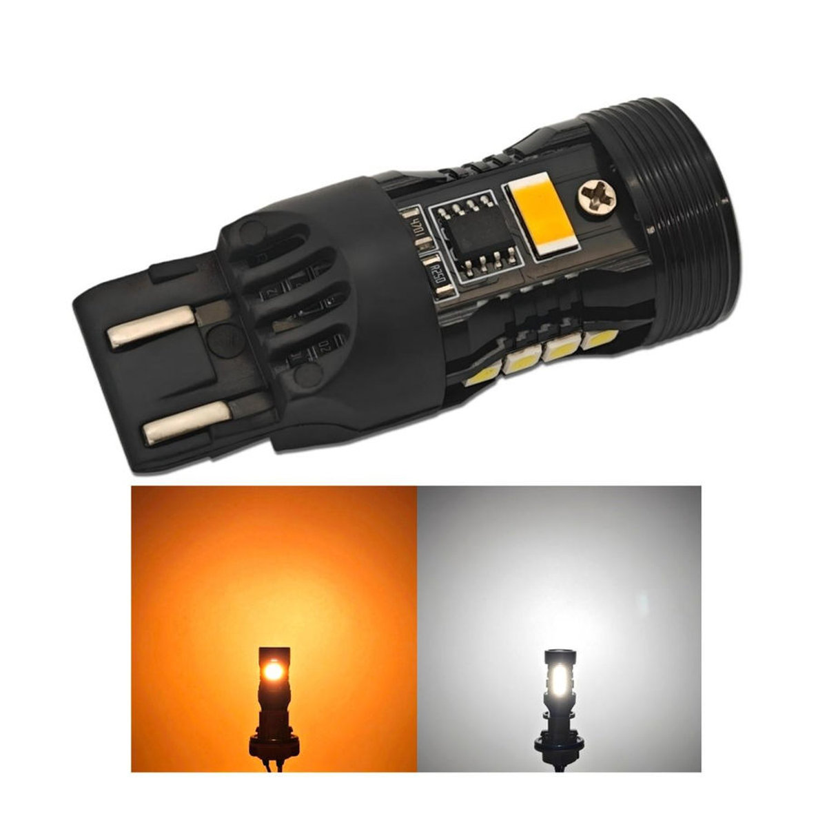 JP Off-Road 2er Set W21/5W 7443 LED-Birnen 12V mit zwei Farben in Kaltweiß - Bild 8