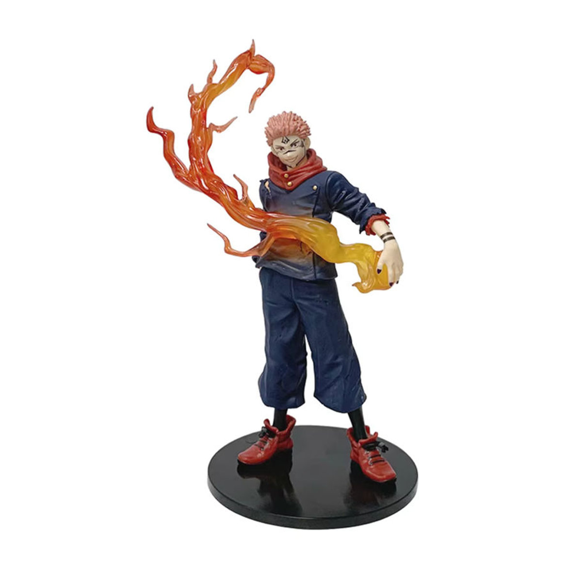 Jujutsu Kaisen Anime-Figur aus PVC mit Okkotsu Yuta, Itadori Yuji und Ryomen Sukuna, mehrfarbig, Höhe: 21 cm - Bild 1