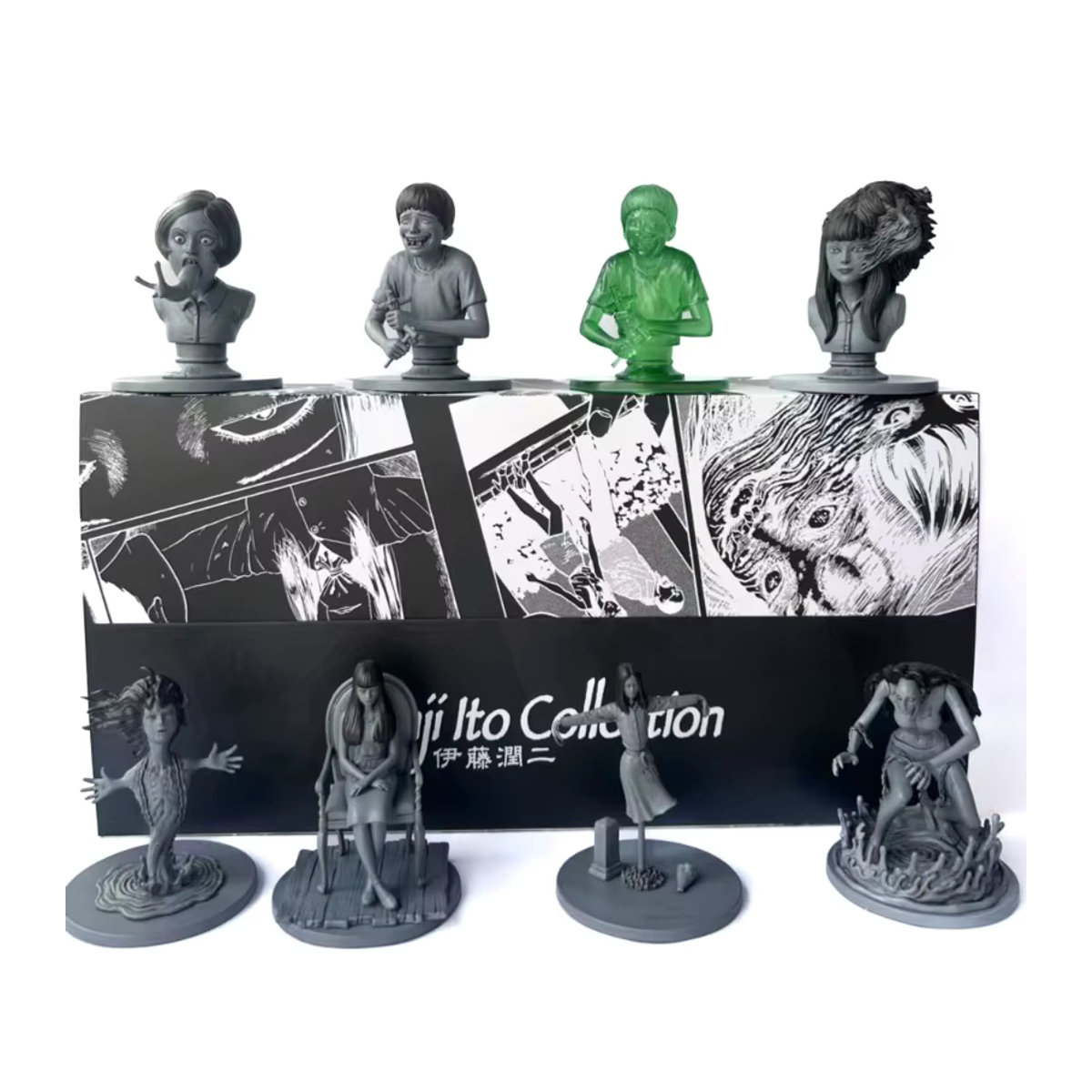 Junji Ito Horror Comic Blind Box Sammelfigur Tomie Slug Mädchen Puppe Multicolor - Bild 2