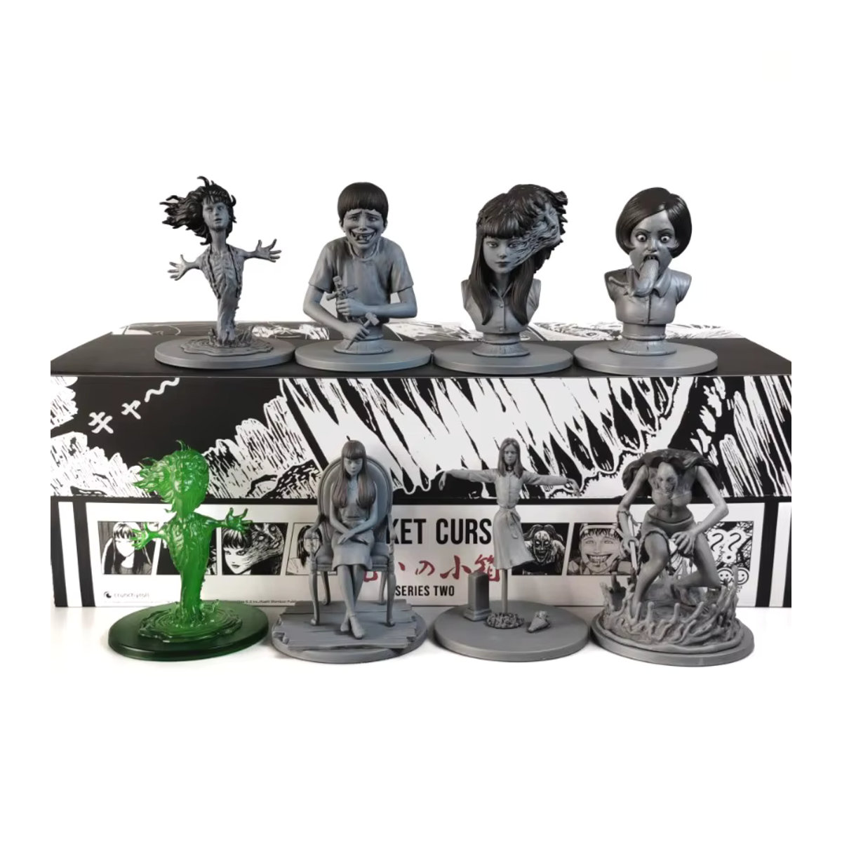 Junji Ito Horror Comic Blind Box Sammelfigur Tomie Slug Mädchen Puppe Multicolor - Bild 3
