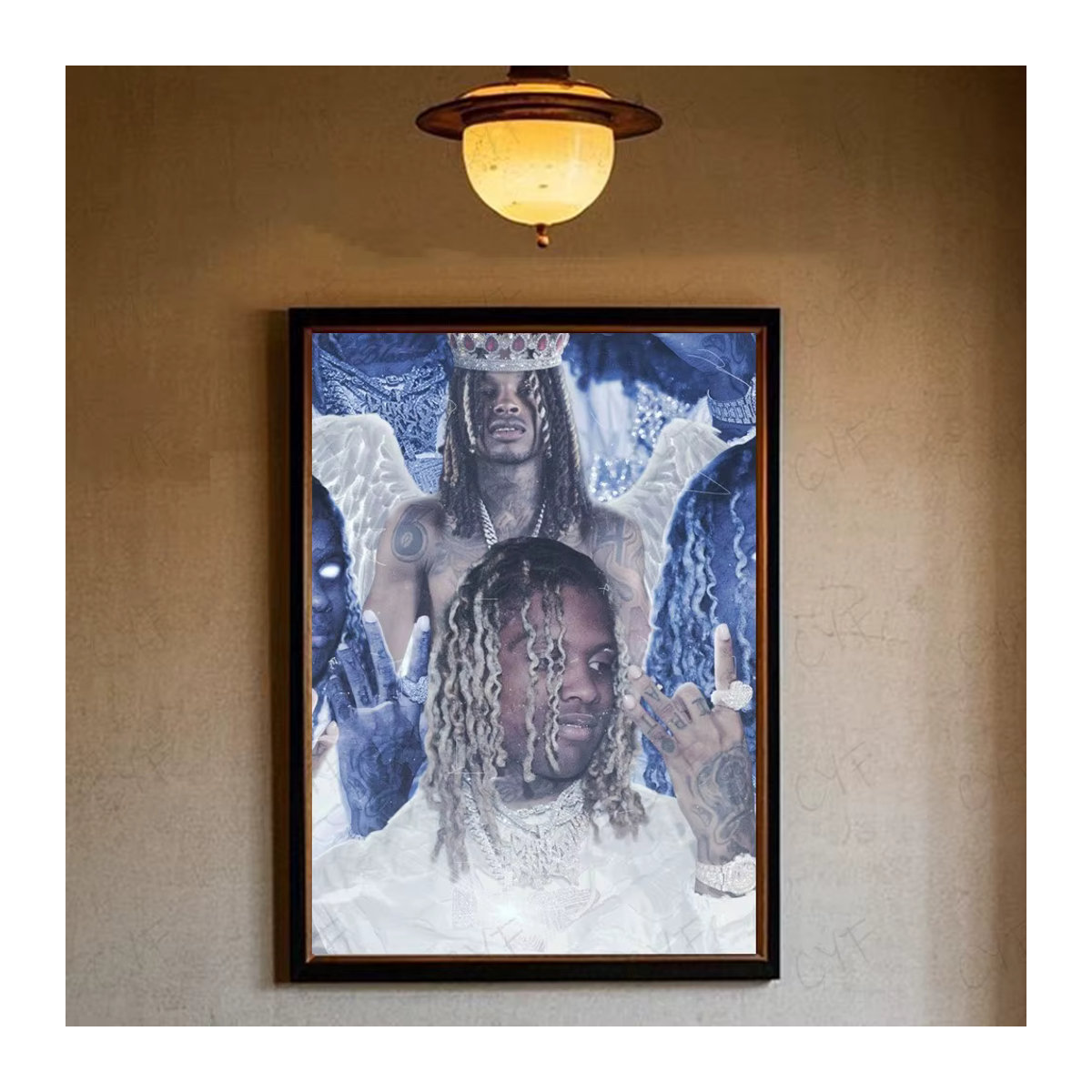 K-King Rapper HD Art Poster, mehrfarbig, Rechteckig, B: 20 cm, H: 15 cm, T: 20 cm - Bild 6