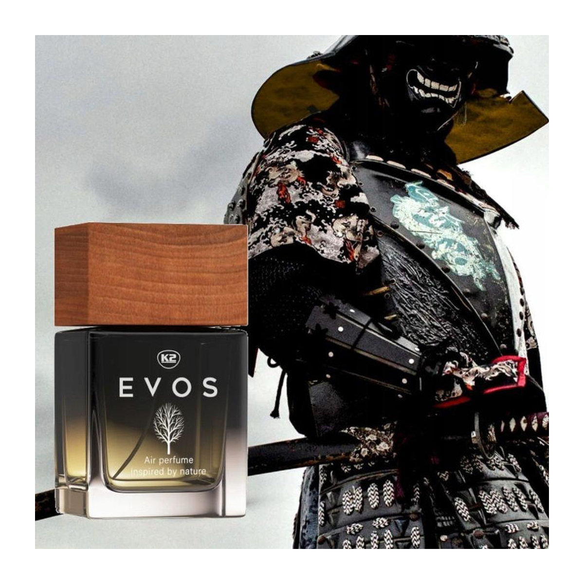 K2 Evos Duftzerstäuber Samurai 50ml Schwarz aus Glas und Holz - Bild 7