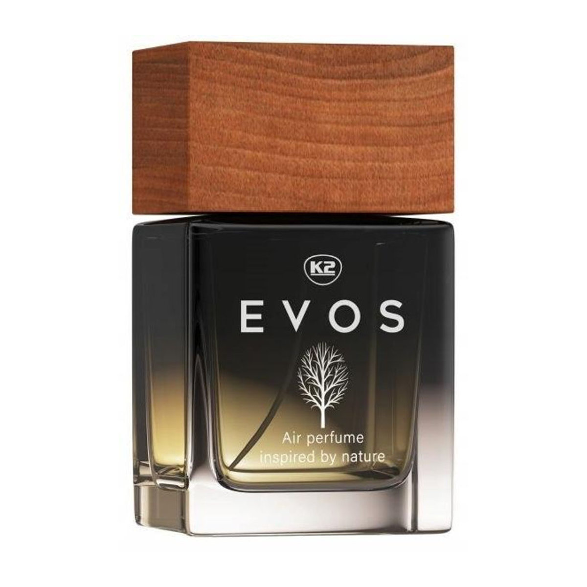 K2 Evos Duftzerstäuber Sparta 50ml Schwarz aus Glas und Holz mit holzigem Duft - Bild 7