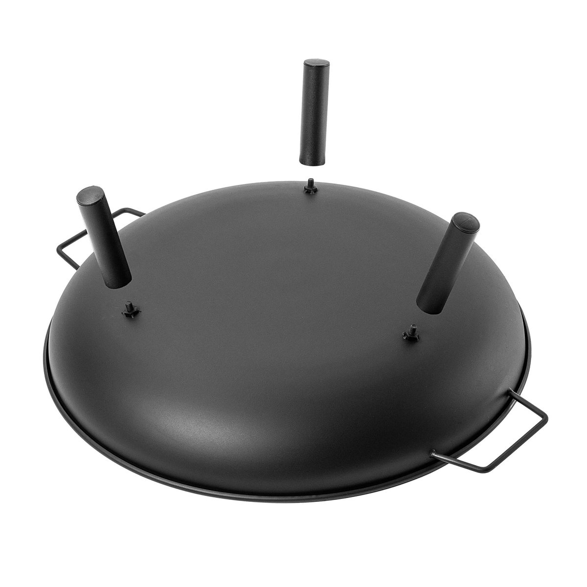 KADAX Feuerstelle Garten Schwarz aus Stahl für Lagerfeuer und Grill mit Durchmesser: 58 cm - Bild 7
