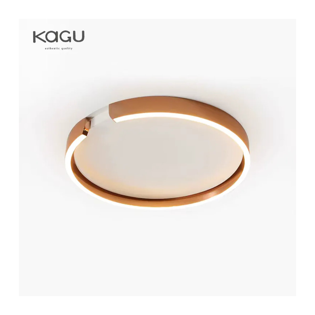 KAGU Moderne LED-Deckenlampe in Rosa, minimalistisches Design für Wohnzimmer und Schlafzimmer - Bild 2
