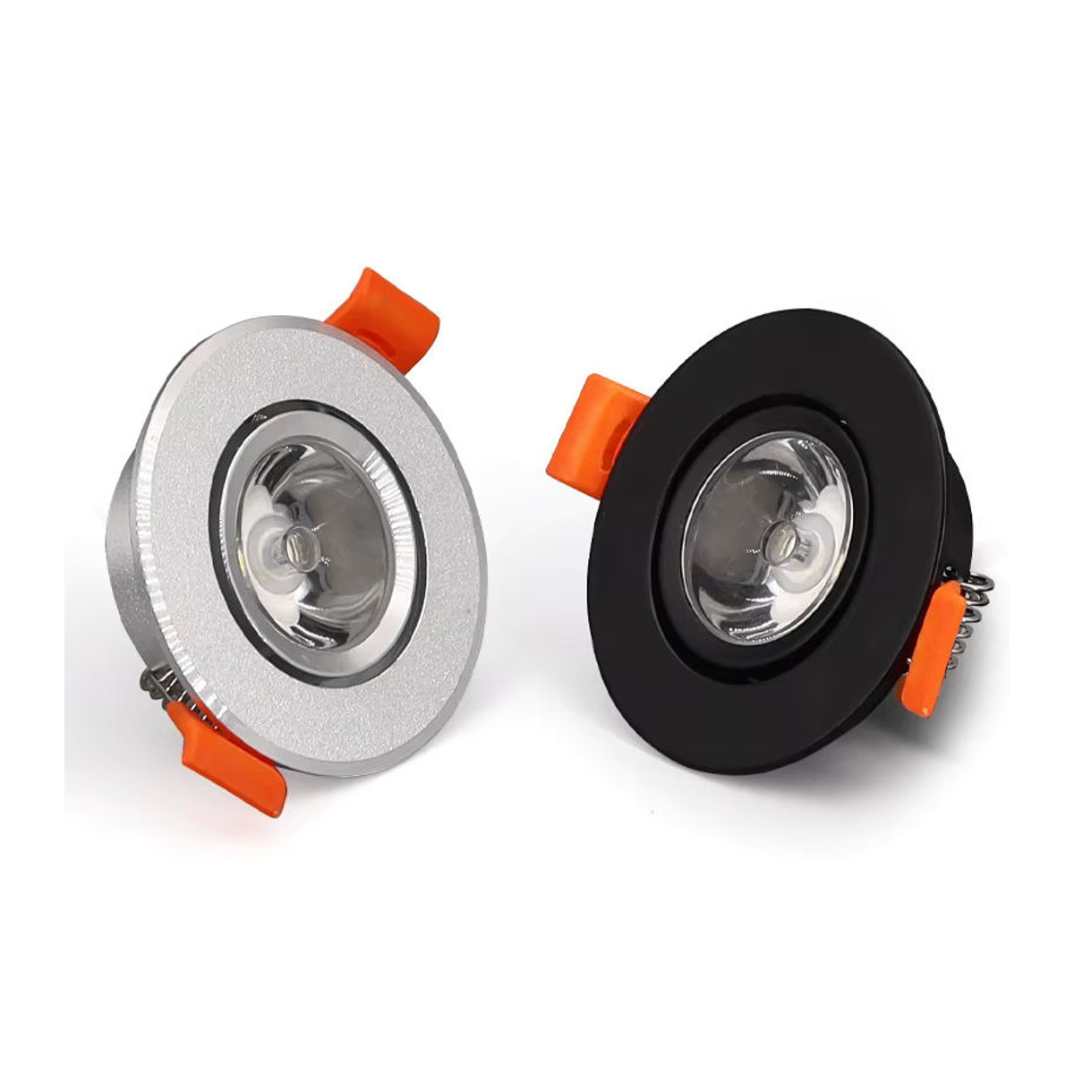 KAISANXINYI LED Einbaustrahler Dimmbare Decken Downlights in Weiß mit Treiber, Ausschnitt 55mm, 3W - Bild 4