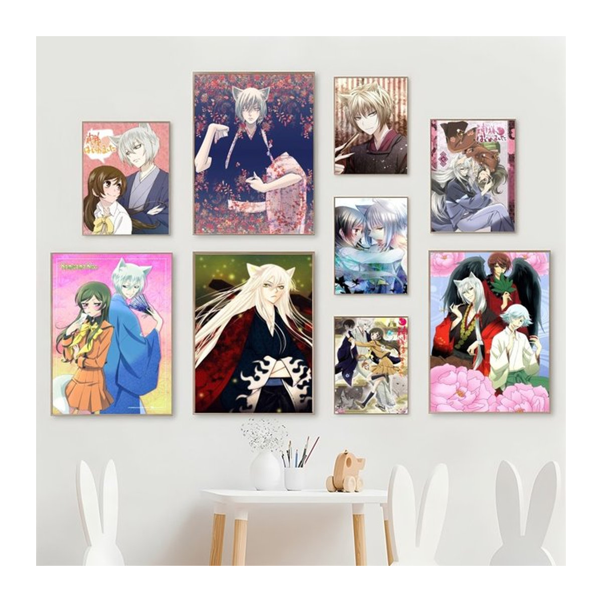 Kamisama Kiss Anime Wandposter selbstklebend wasserfestes Kunstpapier für Wanddekoration in Mehrfarbig - Bild 1