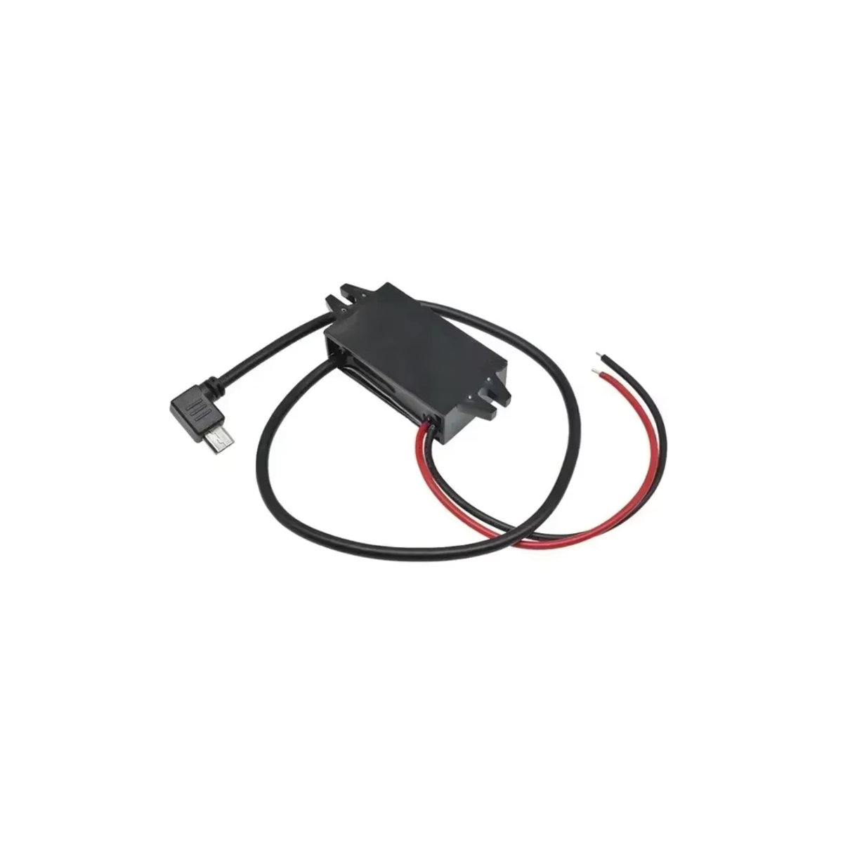 kangwobei DC-DC Buck Step Down Konverter Netzteil Modul für 12V 24V auf 5V 3A mit USB und Micro USB Adapter in Schwarz - Bild 1