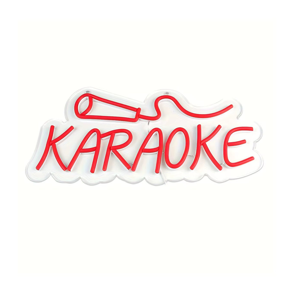 Karaoke Buchstaben Leuchtreklame mit integriertem LED für Club und Wanddekoration, Rot, USB-Stromversorgung 5V - Bild 3