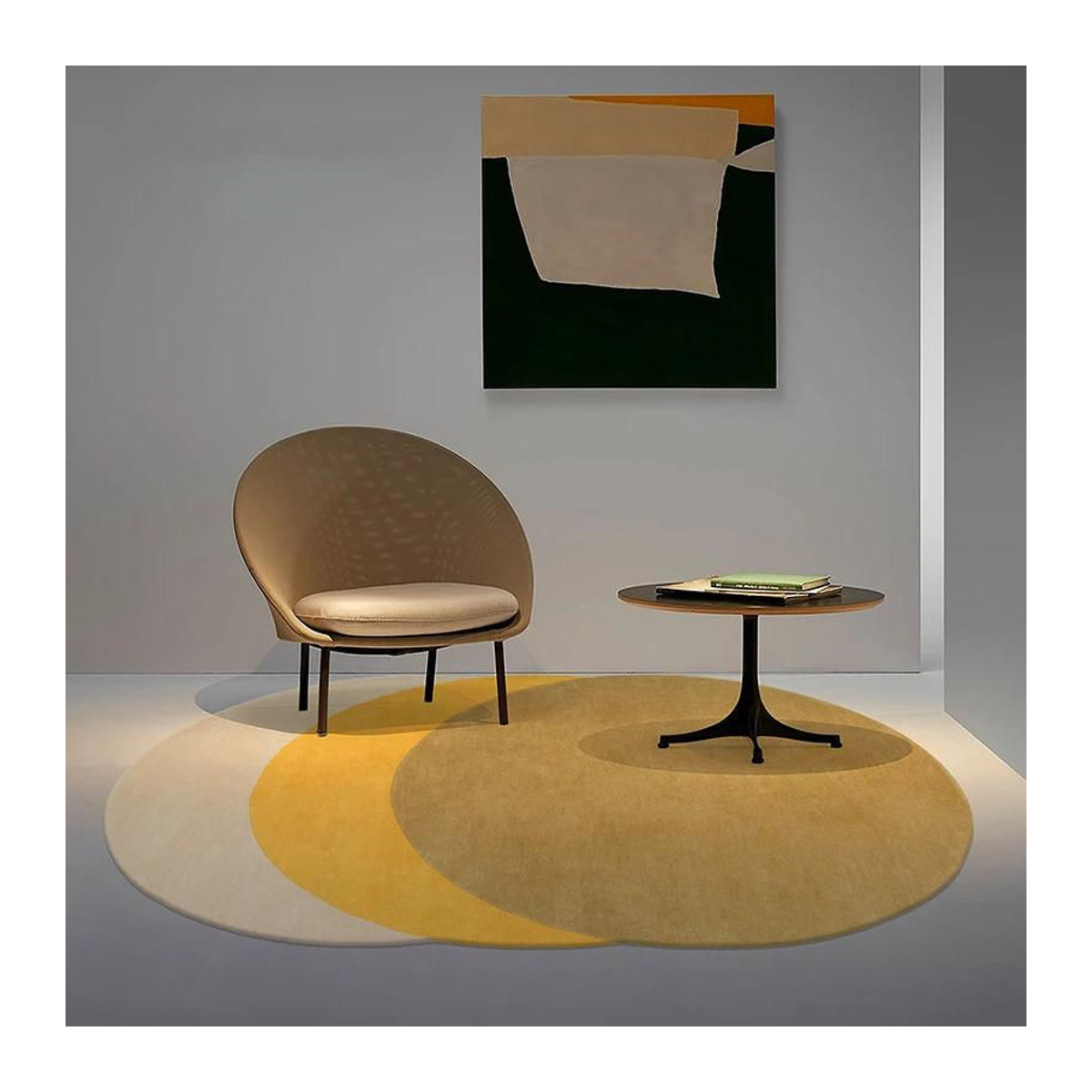 Karpetti Dekorativer Plüschteppich in Nordischem Minimalismus für Wohnzimmer und Schlafzimmer B: 230 cm, T: 160 cm - Bild 2