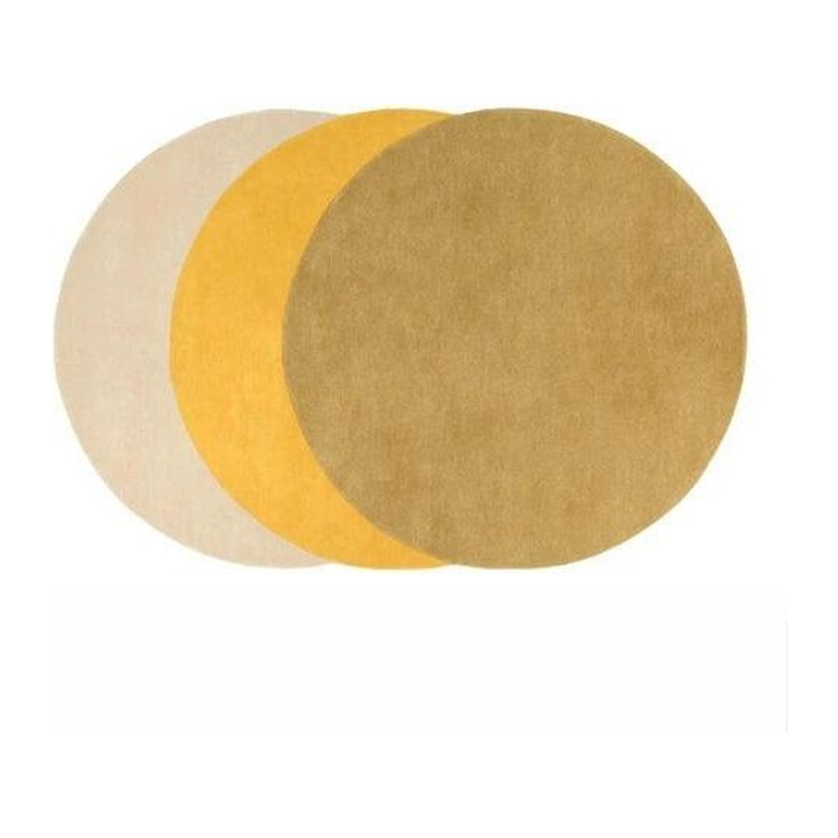 Karpetti Dekorativer Plüschteppich in Nordischem Minimalismus für Wohnzimmer und Schlafzimmer, Unregelmäßige Form, B: 200 cm, T: 230 cm - Bild 1