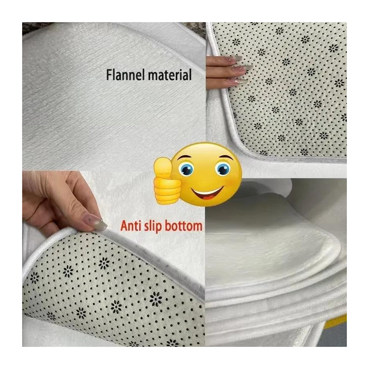 Karpetti Druckteppich mit Dollar-Schein-Design, rutschfeste Fußmatte für Wohnzimmer, Küche oder Eingangsbereich, waschbar, 2er-Set, B/T: 50 x 80 cm und 50 x 150 cm - Bild 2