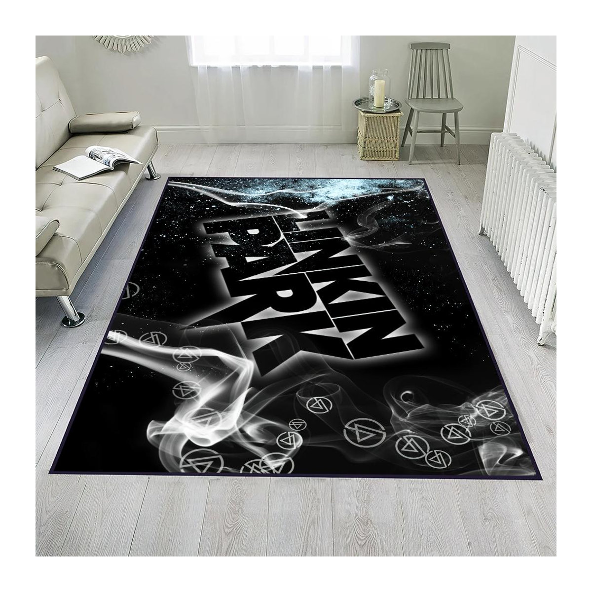 Karpetti Fußmatte L-Linkin Cool P-Park, rutschfest und waschbar, B/B: 50 x 80 cm - Bild 1