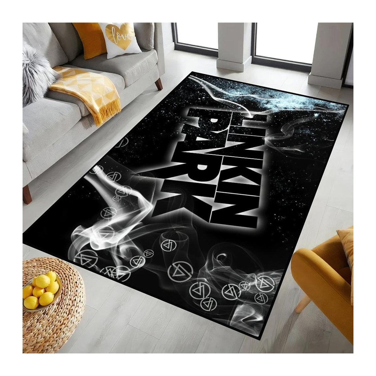 Karpetti Fußmatte L-Linkin Cool P-Park, rutschfest und waschbar, B/B: 50 x 80 cm - Bild 2
