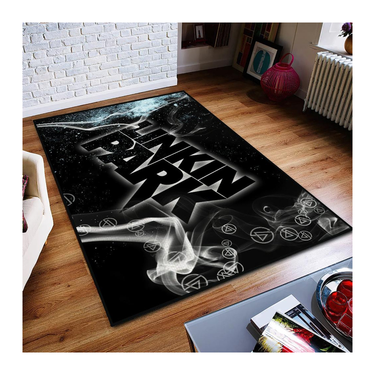 Karpetti Fußmatte L-Linkin Cool P-Park, rutschfest und waschbar, B/B: 50 x 80 cm - Bild 3