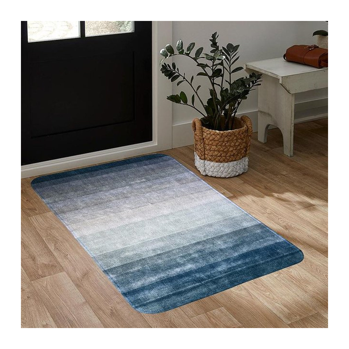 Karpetti Fußmatte mit geometrischem Farbverlauf, B/B: 50 x 80 cm - Bild 1