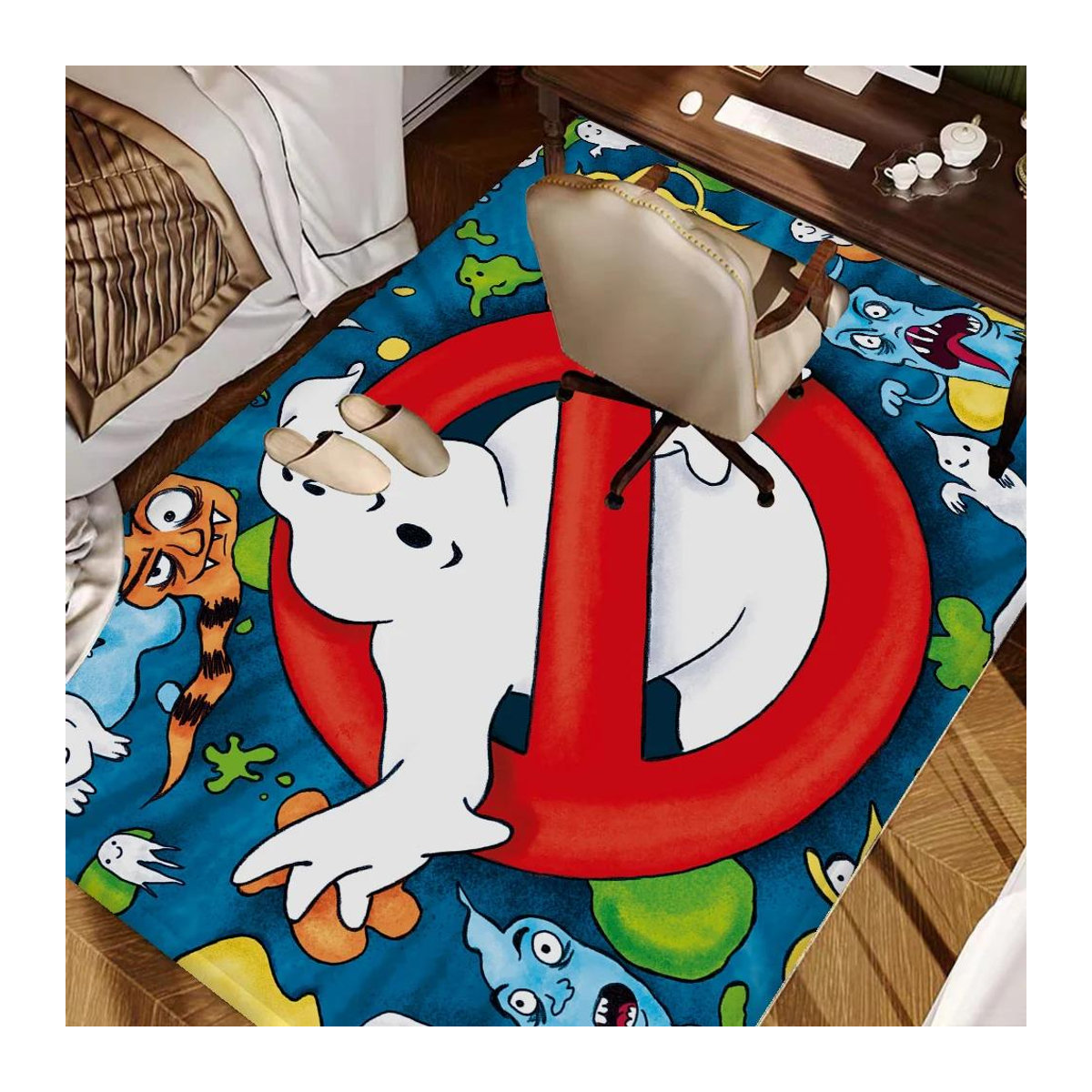 Karpetti Ghostbusters Fußmatte multicolor geflochten B/B/H: 60 x 40 cm - Bild 3
