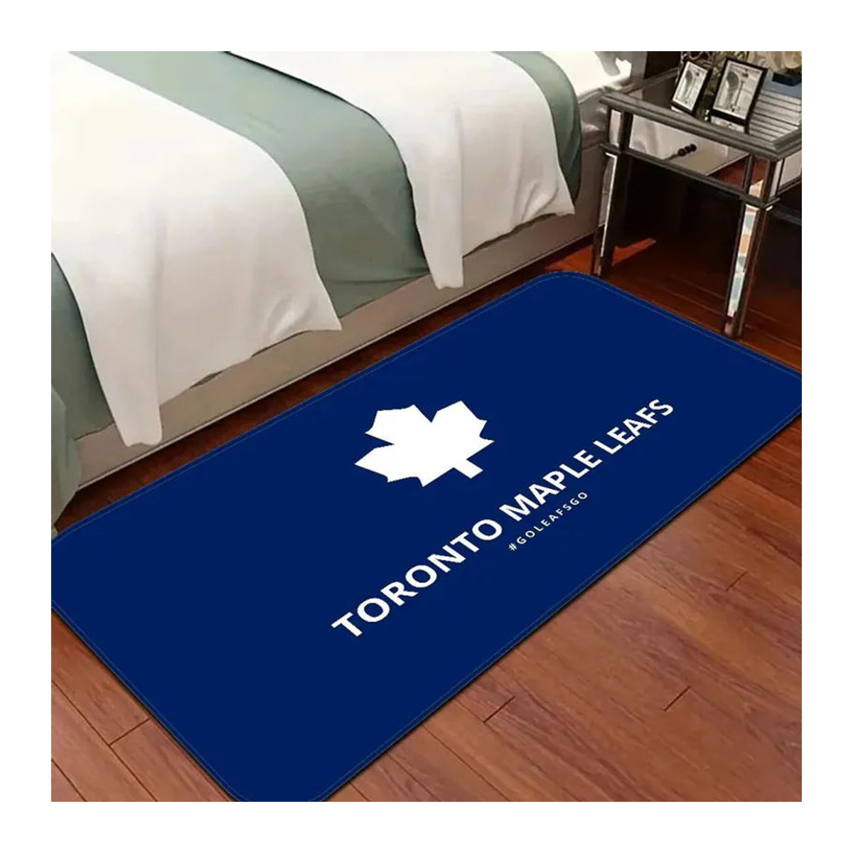 Karpetti Toronto Maple Leafs Retro Teppich Rutschfest für Wohnzimmer und Küche B/T: 80 x 50 cm - Bild 2