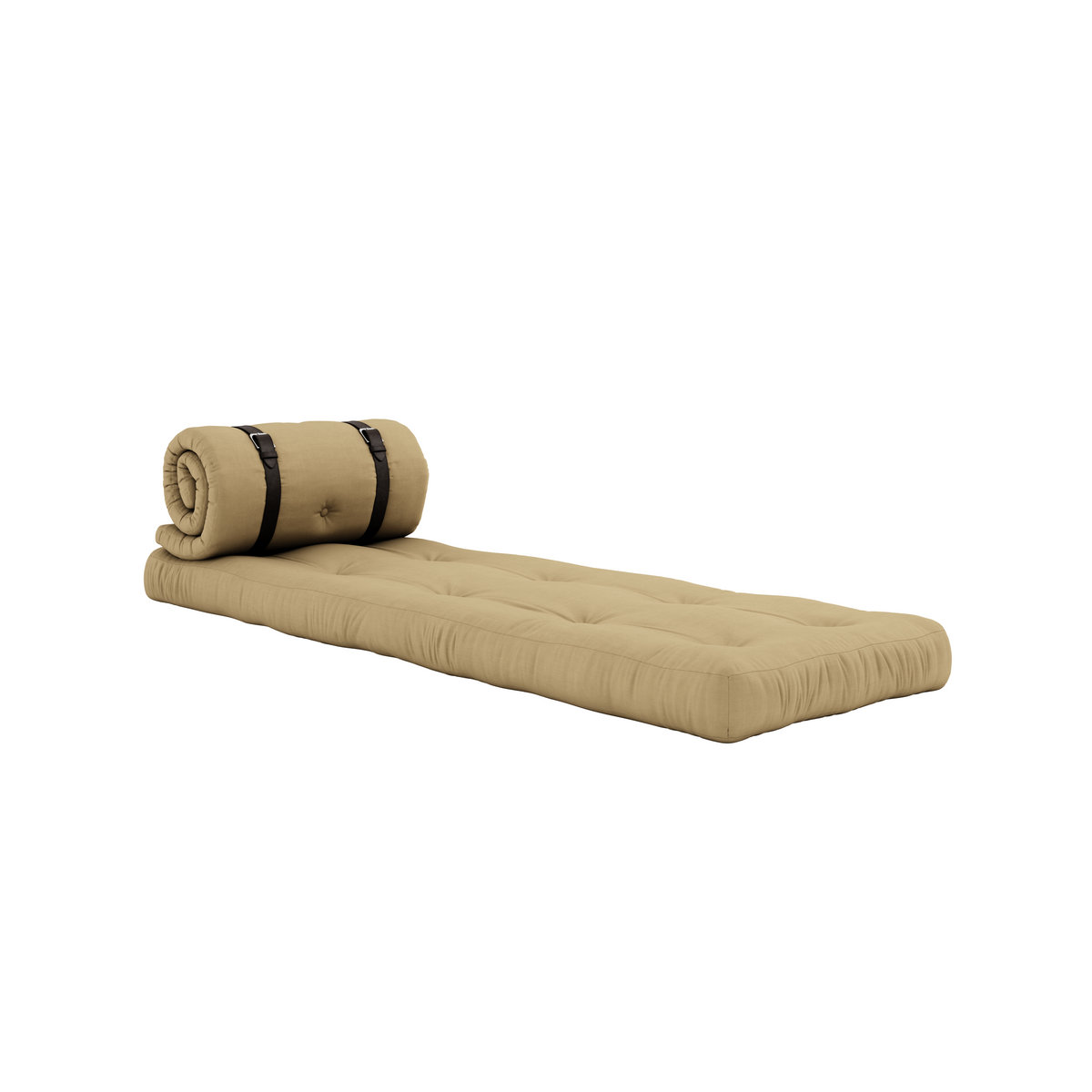 Karup Buckle Up Sessel aus Leder in Beige - Bild 1
