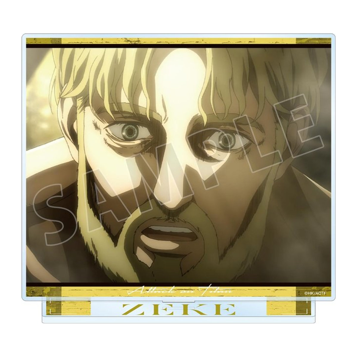 Kawaii-Happy-Selection Attack on Titan Acryl-Ständer Zeke Szene Anime-Figur - Bild 1