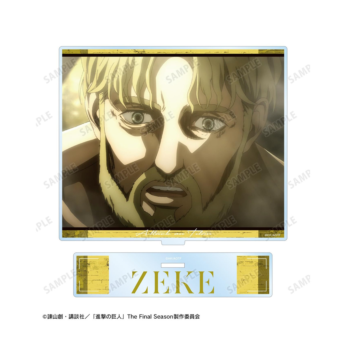 Kawaii-Happy-Selection Attack on Titan Acryl-Ständer Zeke Szene Anime-Figur - Bild 2