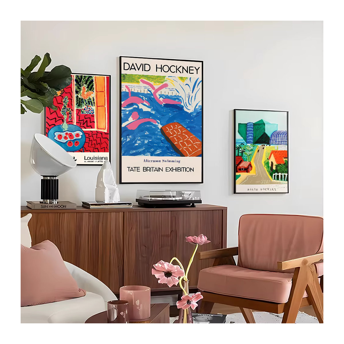 Kayou Abstract Kunstposter, modernes Wanddekor in Mehrfarbig, rechteckig - Bild 2