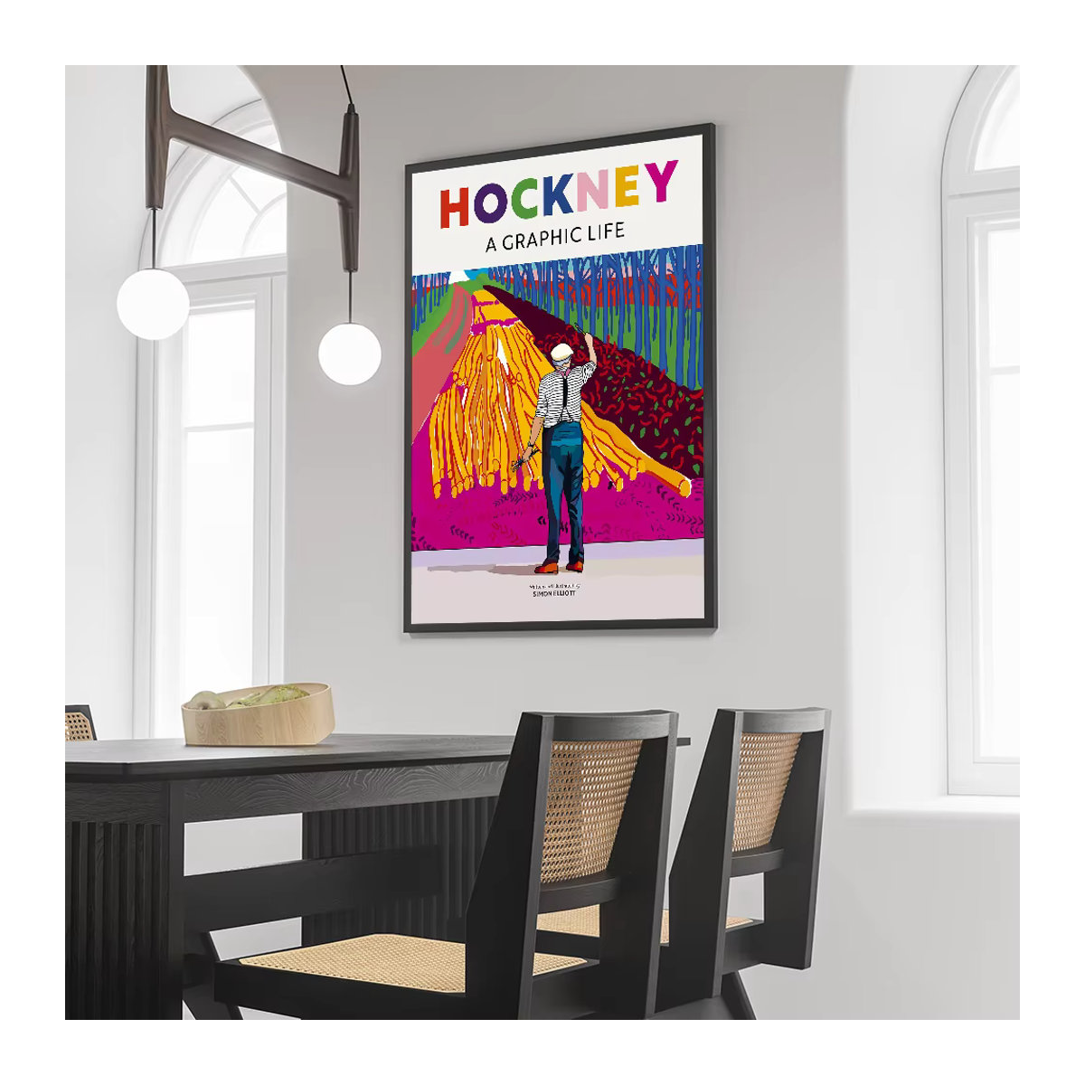 Kayou Abstract Kunstposter, modernes Wanddekor in Mehrfarbig, rechteckig - Bild 5
