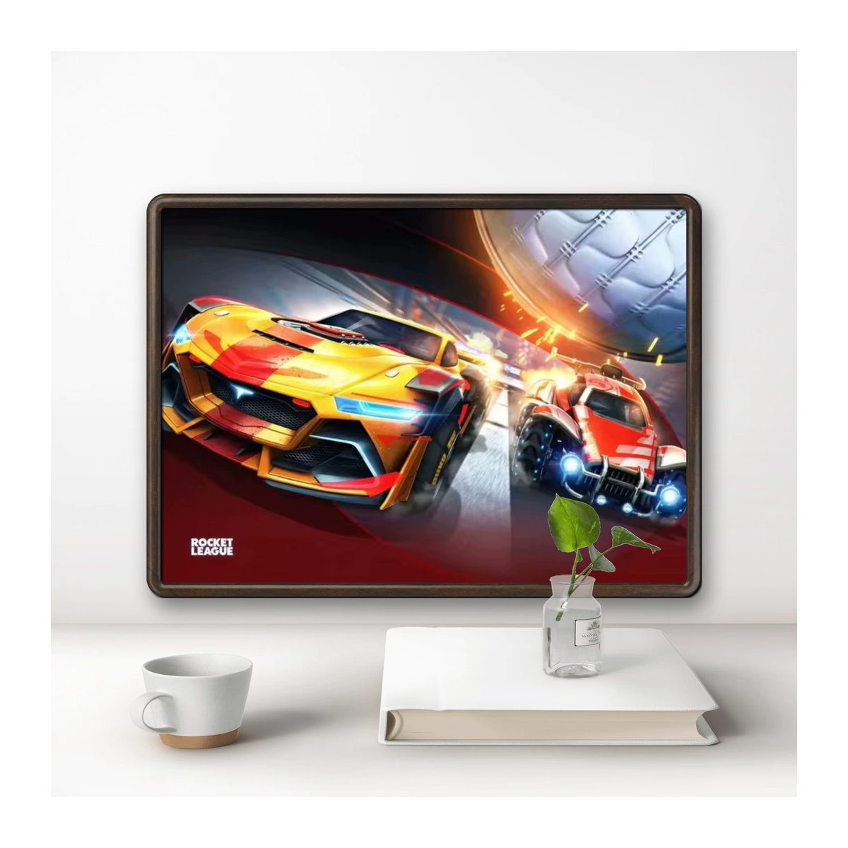 Kayou DIY Diamantmalerei Kit Rocket League Neon Auto Racing Mosaik Kreuzstich für Kinder, mehrfarbig - Bild 1