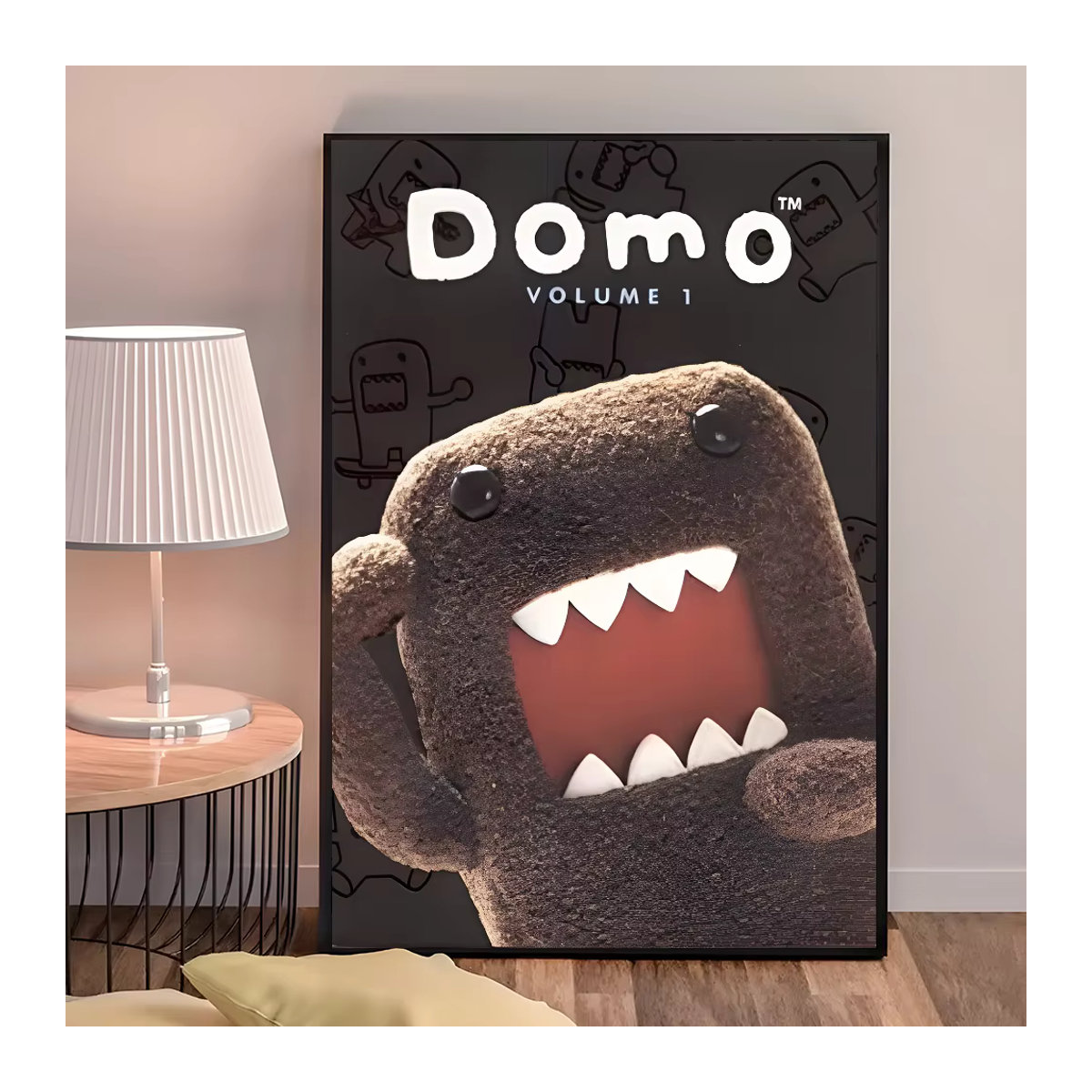 Kayou Domo-Kun Wandposter als selbstklebender, wasserfester Papieraufkleber in Mehrfarbig - Bild 3
